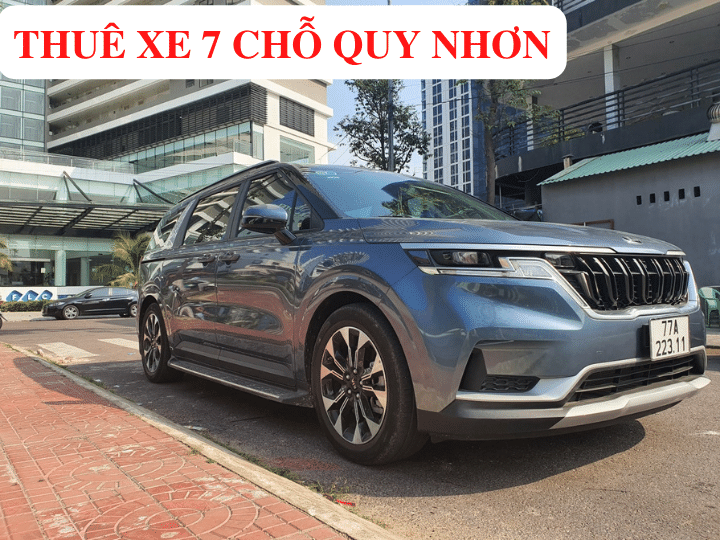 thuê xe 7 chỗ quy nhơn