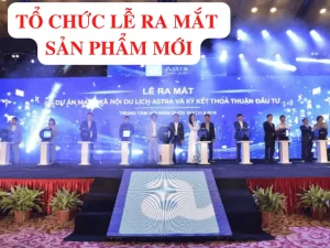 tổ chức lễ ra mắt sản phẩm mới quy nhơn