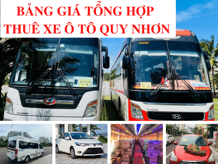 thuê xe du lịch quy nhơn