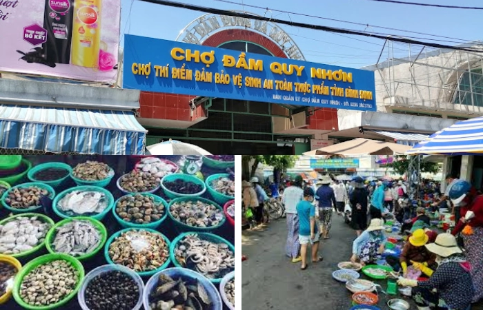 chợ đầm Quy Nhơn