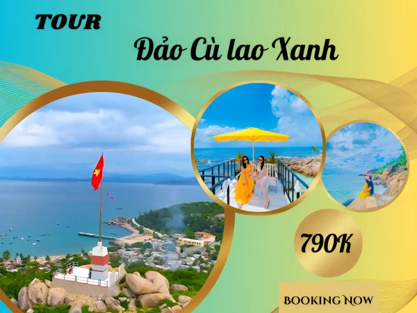 tour cù lao xanh quy nhơn