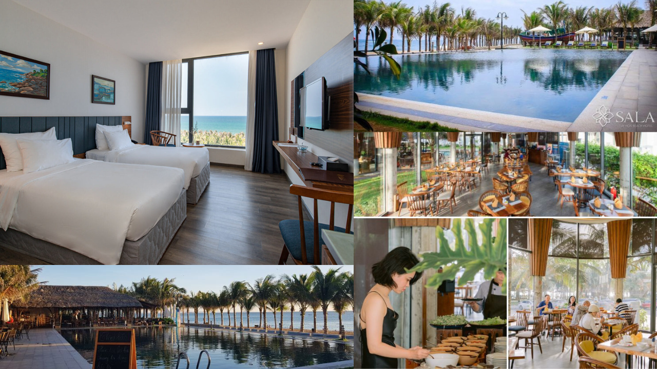 Sala Hotel - Khách sạn Phú Yên gần biển, view đẹp nhất