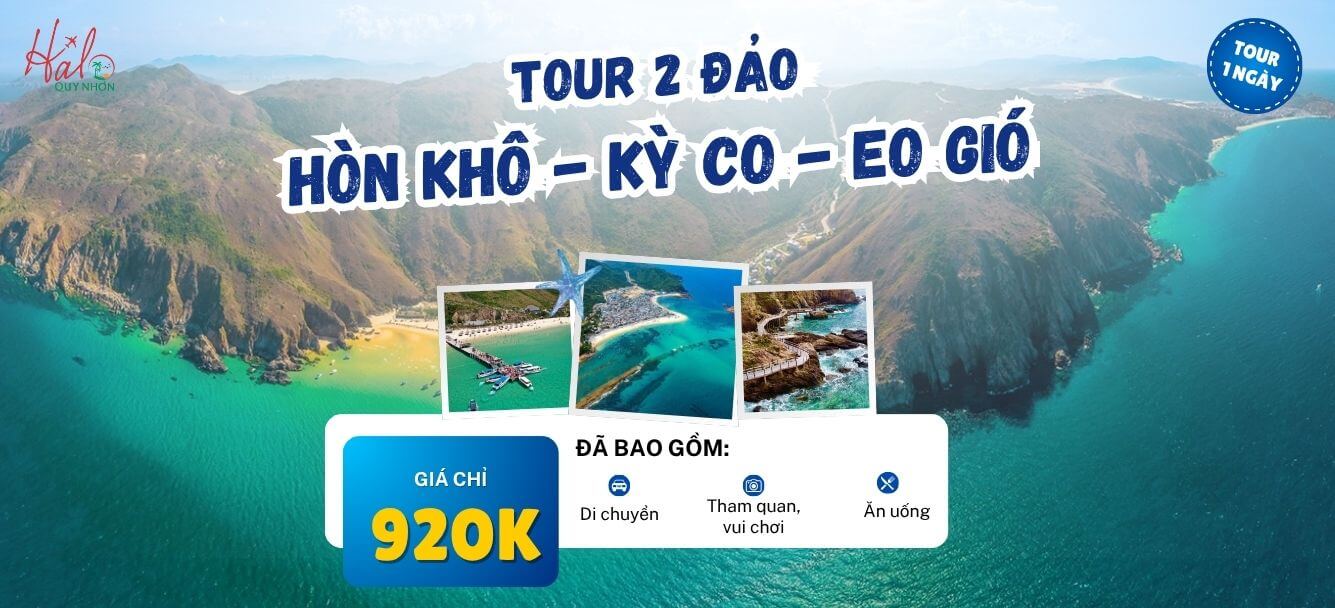 Tour Hòn Khô Kỳ Co Eo Gió 1 ngày
